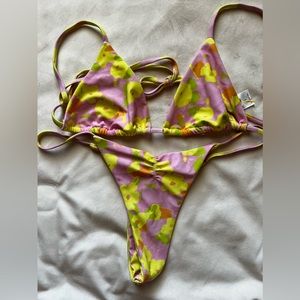Tiger Mist Bikini Set 💛🩷